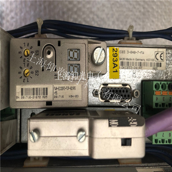 REXROTH力士乐HMV系列驱动LED灯闪烁维修