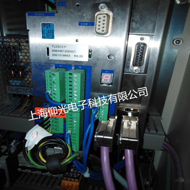 百格拉伺服驱动器维修TLC511F/TLC512F没显示过电流故障维修