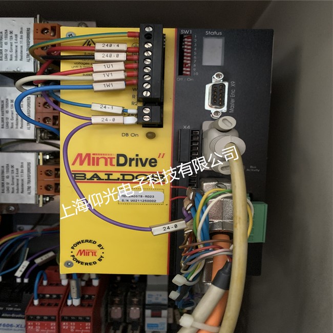 宝德BALDOR伺服驱动器维修FPH2A07TR-RP23过载故障快速维修