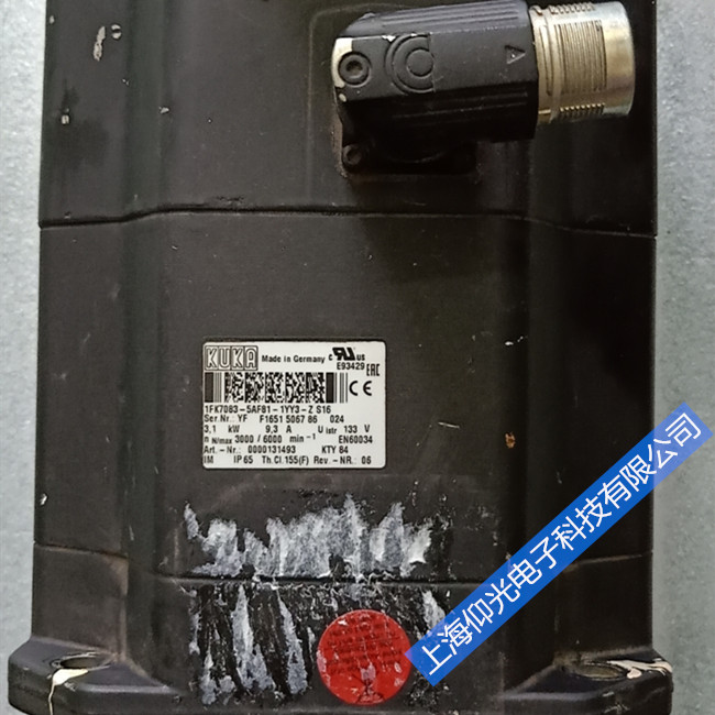 KUKA 00-115-926 库卡机器人伺服电机维修常见故障
