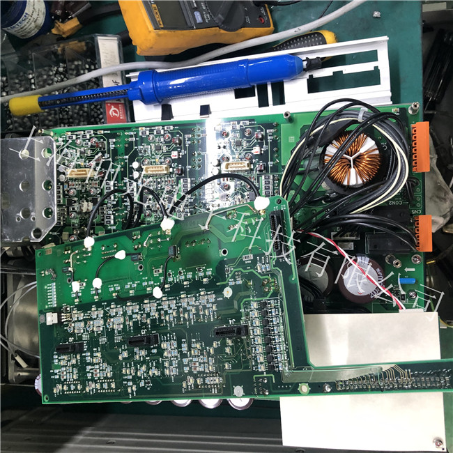 日本三肯SVF7.5kW变频器逆变模块故障维修案例