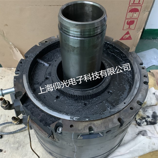 注塑机伦茨伺服电机维修MDFKARS080-22编码器线圈报警快速修复