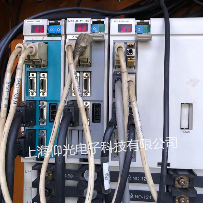 三菱数控主轴伺服驱动器维修MDS-B-V1-35报AL.E9修理 可测试