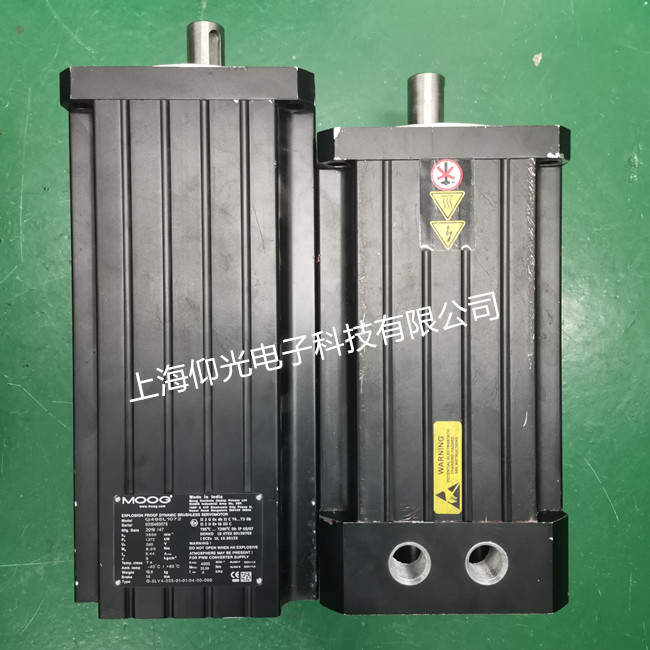 MOOG穆格伺服电机维修G404-518卡死转不动故障修理