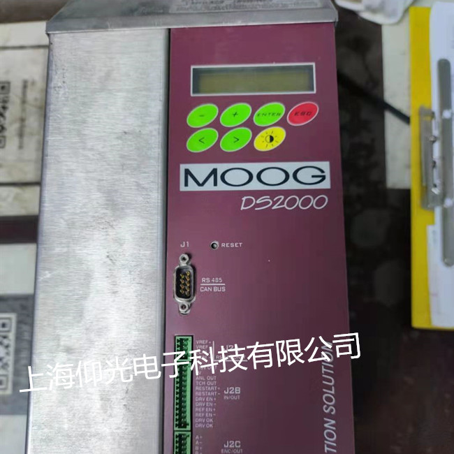 穆格MOOG伺服器维修DS2000显示报警代码修理