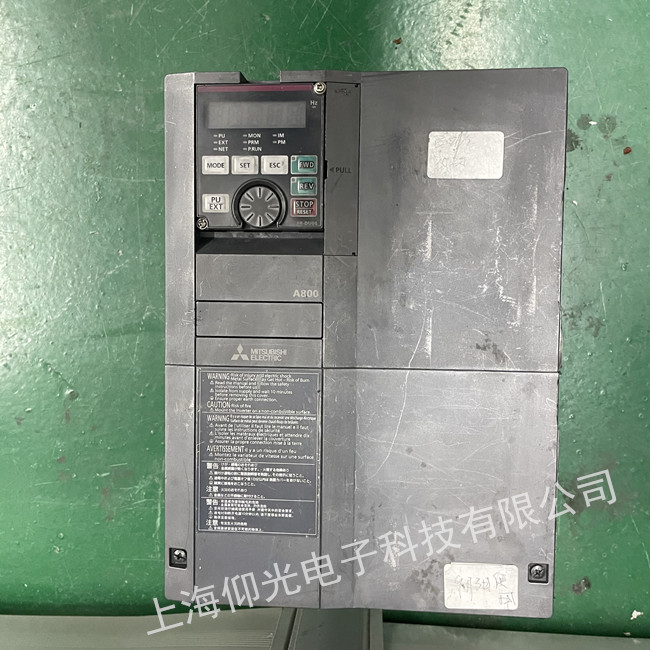 三菱F700变频器报E.GF维修方法