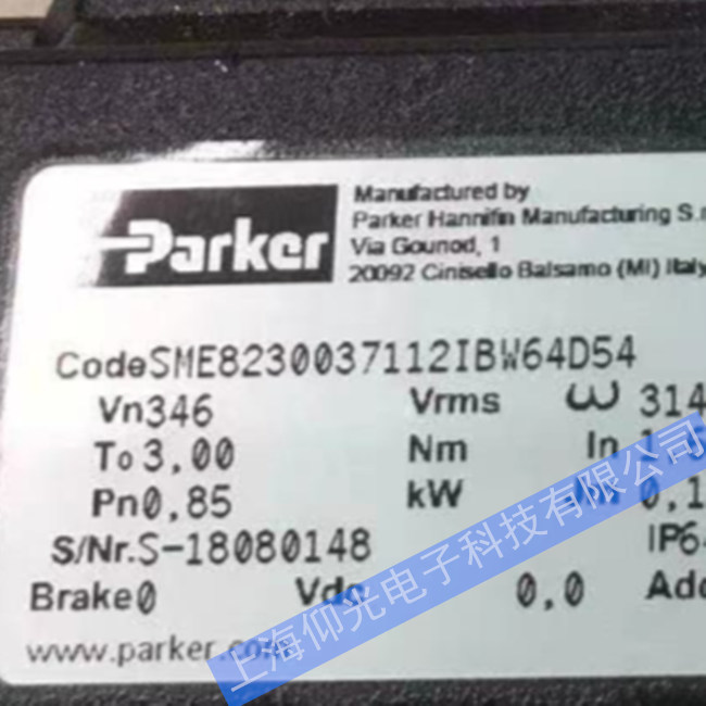 派克伺服电机编码器故障维修电话