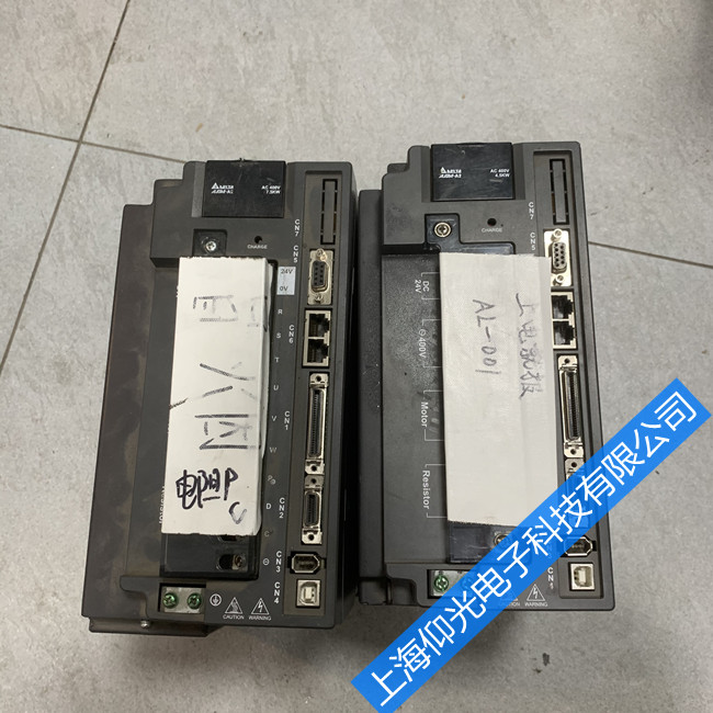 台达伺服驱动器维修报警001代码故障分析