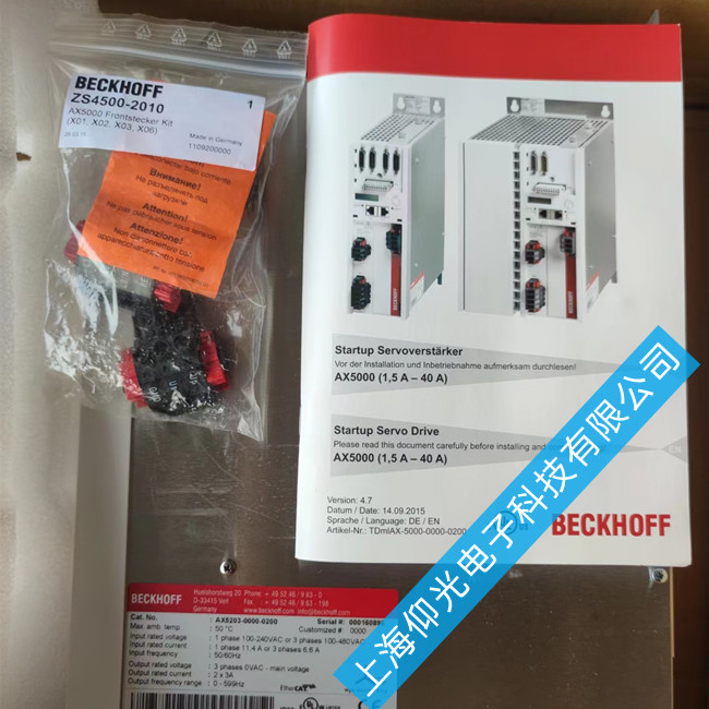 倍福伺服驱动器维修报警F720代码讲解