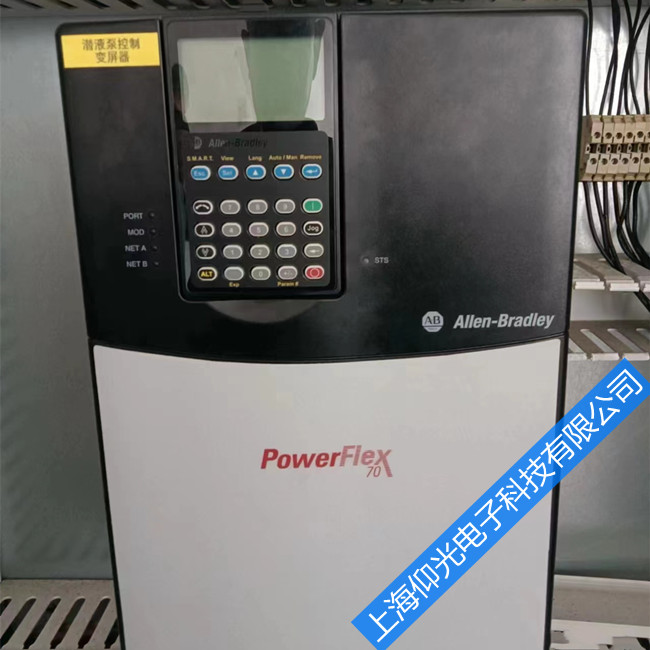 罗克韦尔pf753系列变频器故障代码显示F8维修