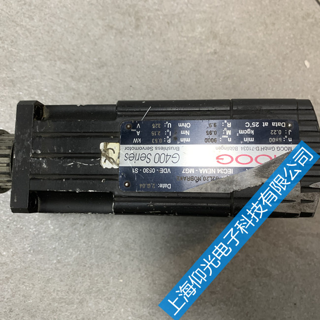 穆格伺服电机过电压故障维修方法