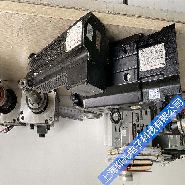 MOOG穆格伺服电机启动就报警现象维修